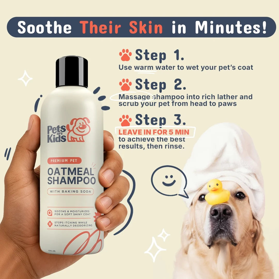 Premium Pet Oatmeal Shampoo